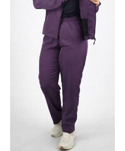 Calça Feminina Tactel com elastano Forrada P ao G1 Frio Roxa